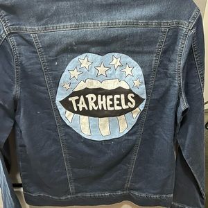 Custom UNC Jean jacket